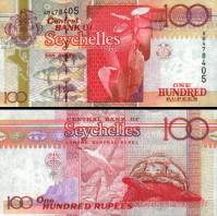 *100 Rupií Seychely 1998, P39 UNC - Kliknutím na obrázok zatvorte -